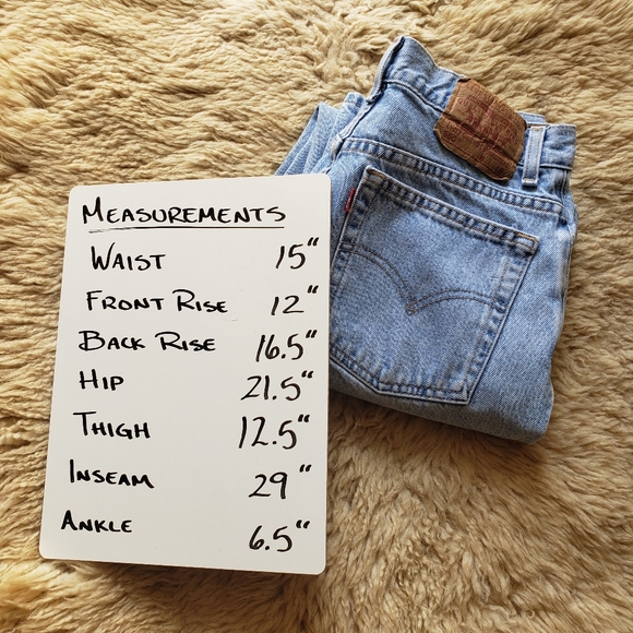 Vintage 550 High Rise Mom Jeans - Picture 7 of 8